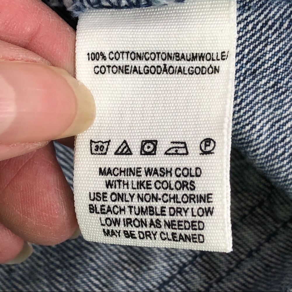 Free People Deconstructed Distressed Denim Skirt 6 - Picture 5 of 8